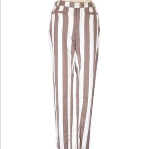 NWT Anthro Cartonnier Striped Trousers